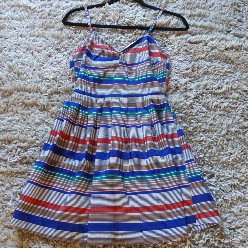 NWT Jack BB Dakota | Multi Color Stripe Fit Flare